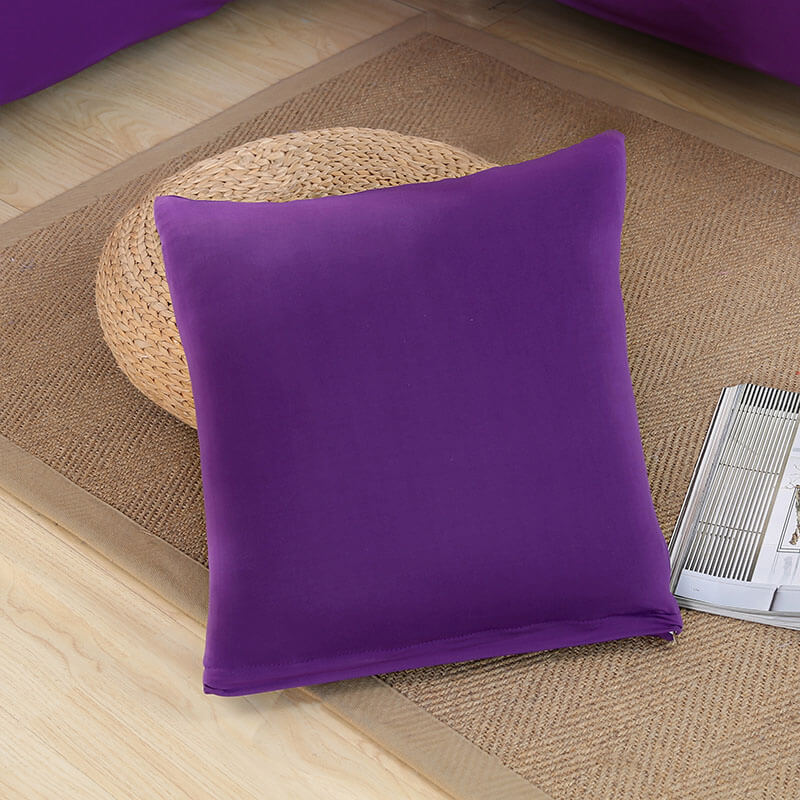 Housse de Coussin Violet