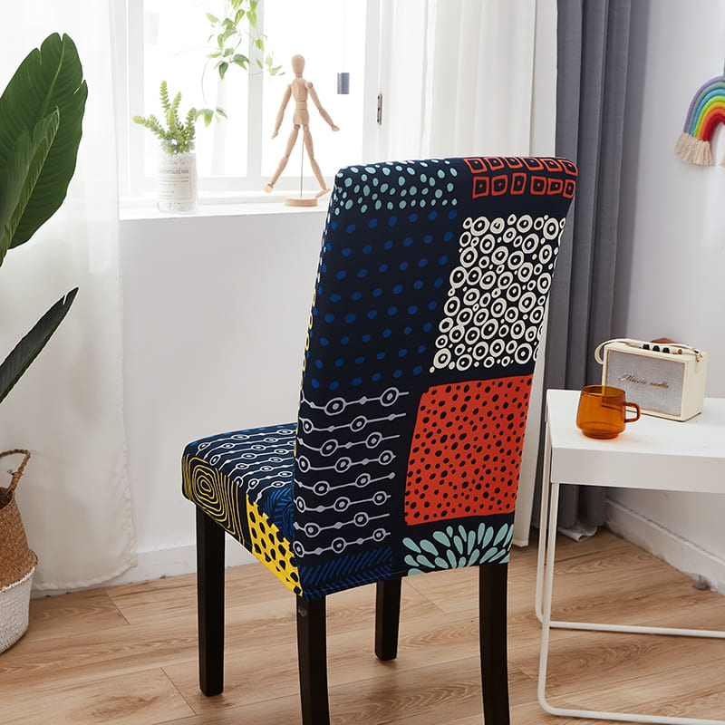 Housse de Chaise Patchwork