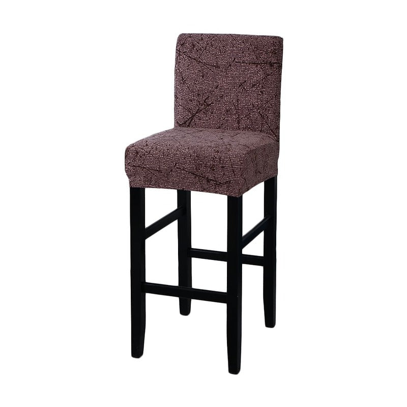 Housse Chaise de Bar et Tabouret Extensible Moderne