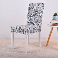 Thumbnail for Housse de Chaise Vintage Blanc