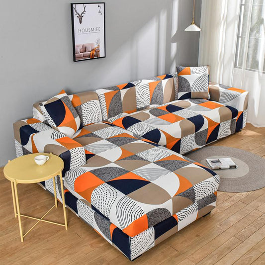 Housse de canapé d’angle extensible design