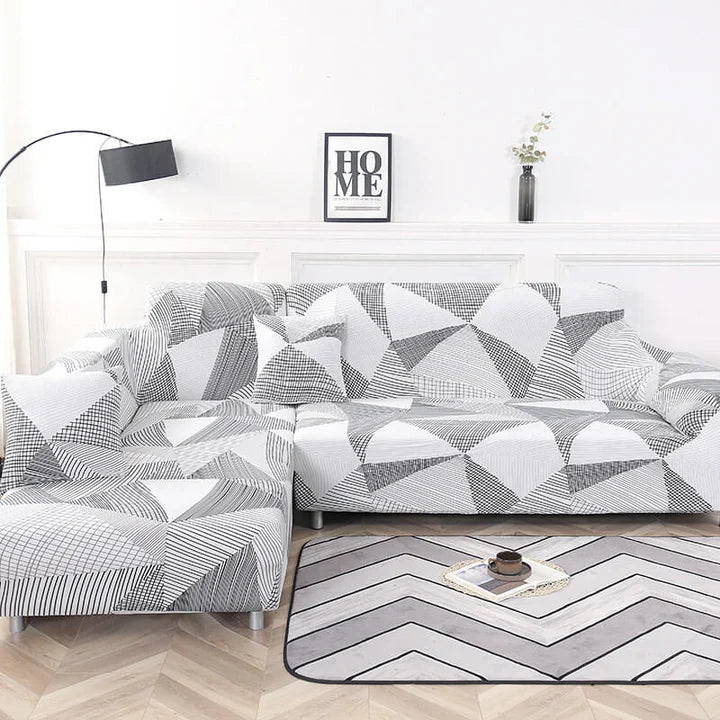 Housse de canapé d’angle extensible