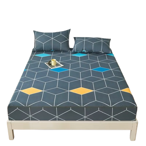 Housse de matelas imperméable coton polyester – Protège-matelas respirant et anti-acarien