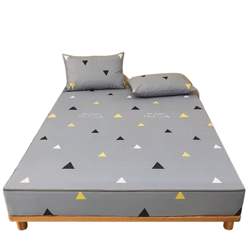 Housse de matelas imperméable coton polyester respirante – Protège-matelas anti-acarien