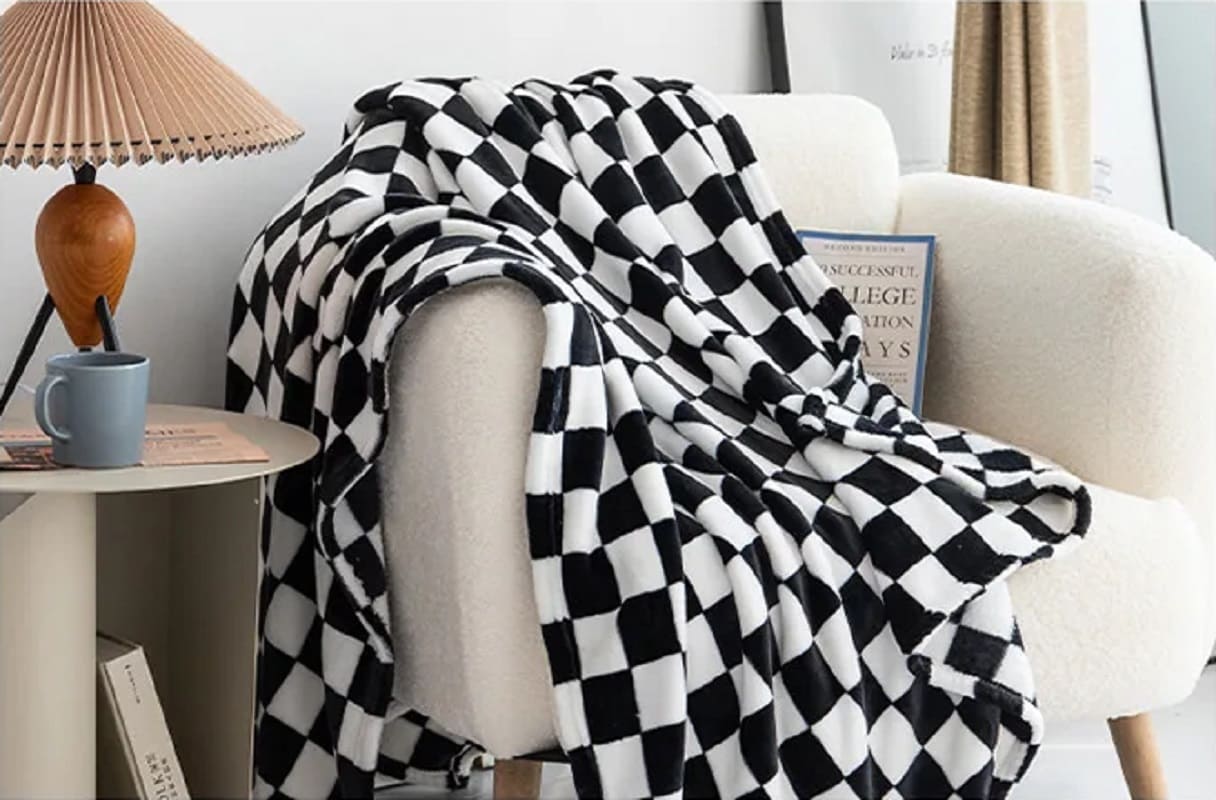 Plaid Cocooning Noir