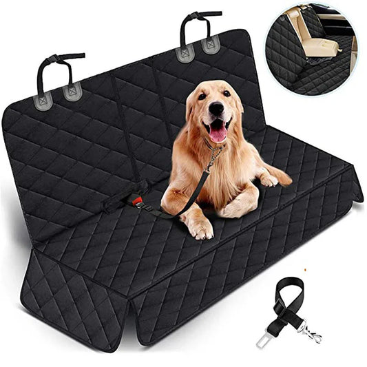 Housse de Siège Arrière pour Chien – Housse Imperméable Antidérapant pour Voiture
