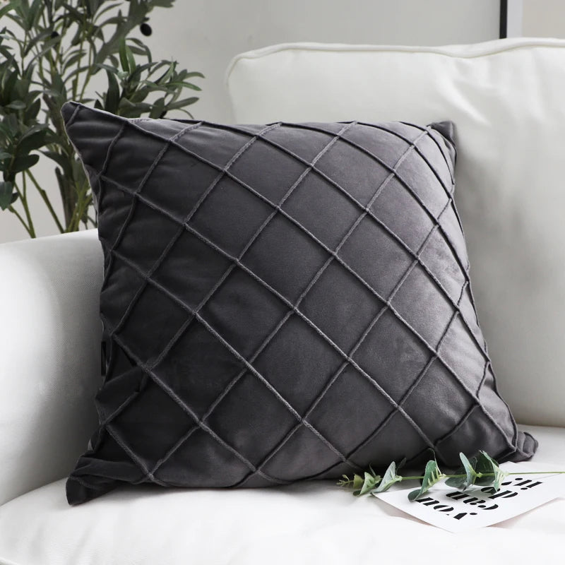 Housse de Coussin en Velours – Déco Chic et Moderne | Plusieurs Tailles et Couleurs