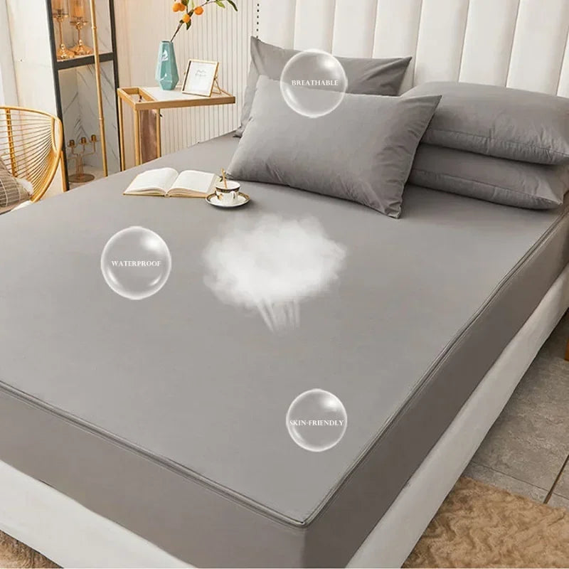 Housse de Matelas Imperméable Zipé – Plusieurs Coloris
