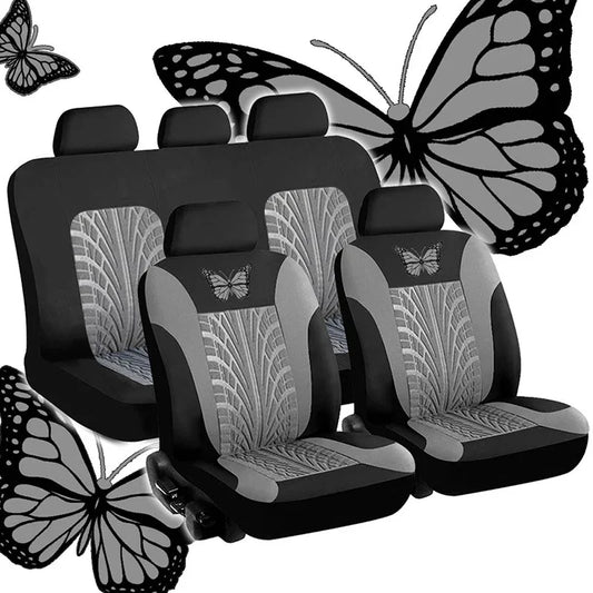 Housses de Siège Auto Universelles Papillon - 7 Coloris