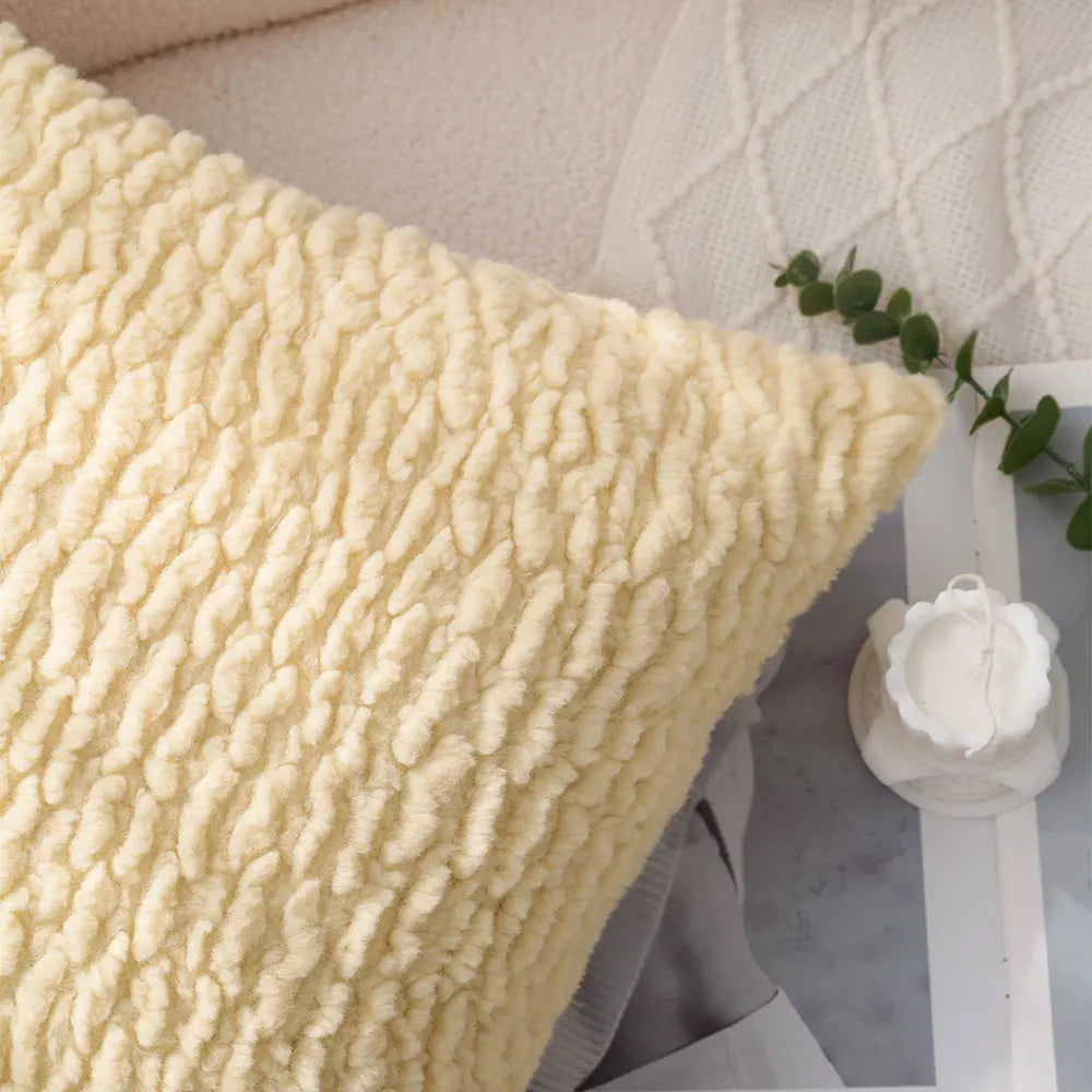 Housse de Coussin Cosy – Déco Cocooning 45x45cm