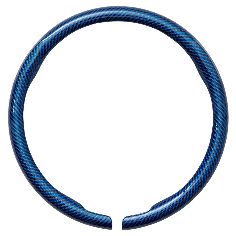 Couvre Volant Carbone Laser Universel – Style Sport & Antidérapant (Type D / Classique)