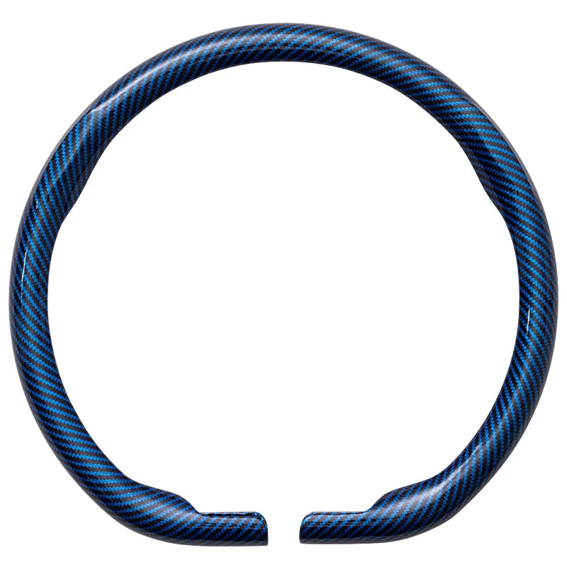 Couvre Volant Carbone Laser Universel – Style Sport & Antidérapant (Type D / Classique)