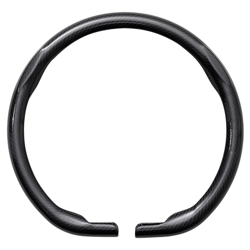 Couvre Volant Carbone Laser Universel – Style Sport & Antidérapant (Type D / Classique)