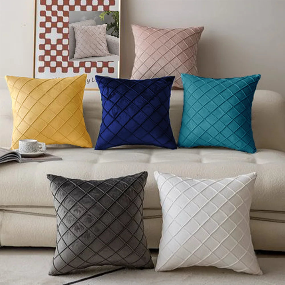 Housse de Coussin en Velours – Déco Chic et Moderne | Plusieurs Tailles et Couleurs
