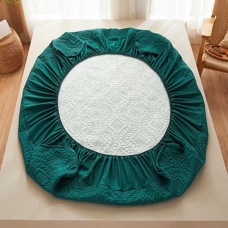 Housse de Matelas Imperméable – Protège-Matelas Respirant Anti-Acarien