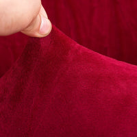 Thumbnail for Housse de Coussin Velours Bordeaux