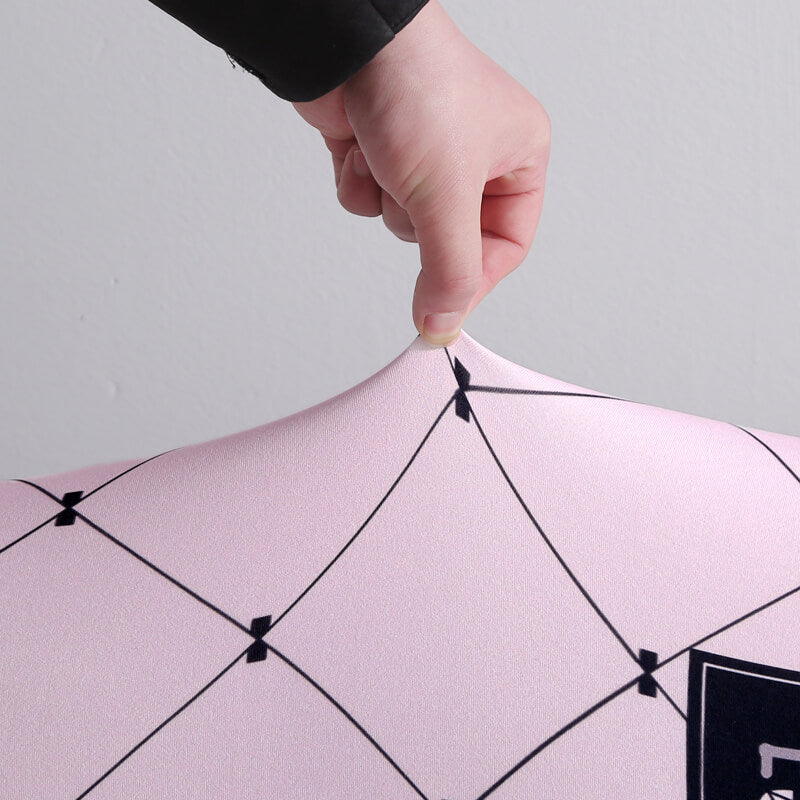 Housse de Canapé Extensible Rose
