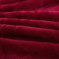 Thumbnail for Housse de Coussin Velours Bordeaux