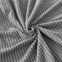 Thumbnail for Housse Assise de Canapé d'Angle Jacquard Gris