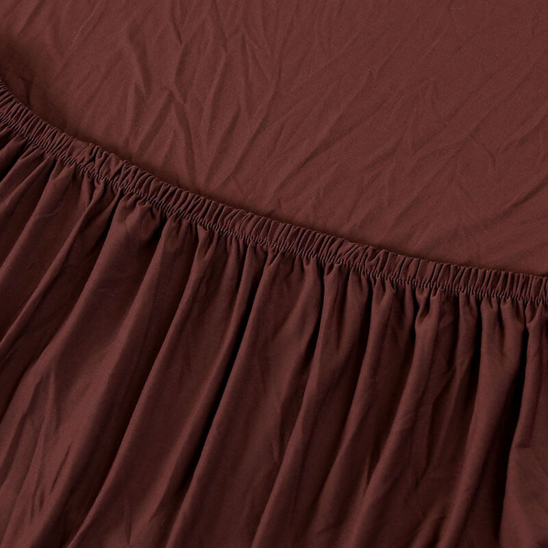 Housse de Coussin Marron