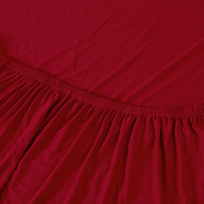 Housse de Coussin Rouge