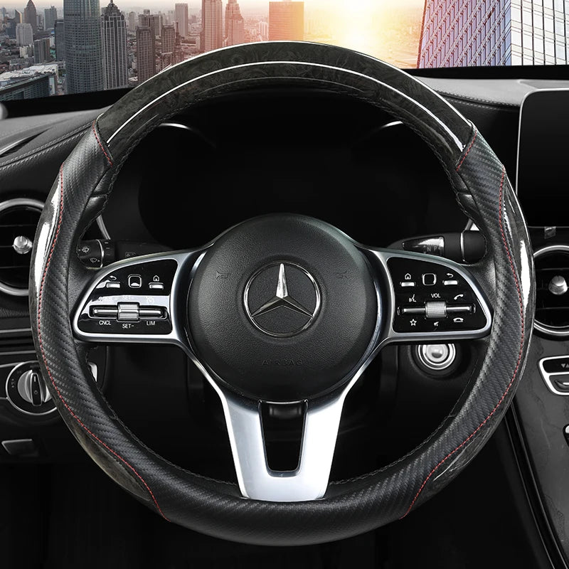 couvre volant boiserie noir