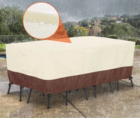 Thumbnail for Protection de table de jardin en Oxford 420D, imperméable et résistante aux UV pour une couverture durable